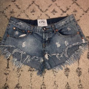 One teaspoon Bonitas 26 jean shorts